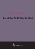 David Cox And Peter De Wint артикул 7160c.