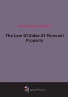 The Law Of Sales Of Personal Property артикул 7166c.