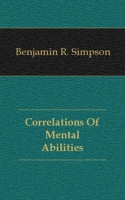 Correlations Of Mental Abilities артикул 7168c.