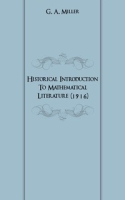 Historical Introduction To Mathematical Literature (1916) артикул 7219c.
