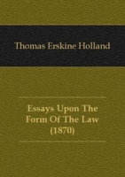 Essays Upon The Form Of The Law (1870) артикул 7231c.